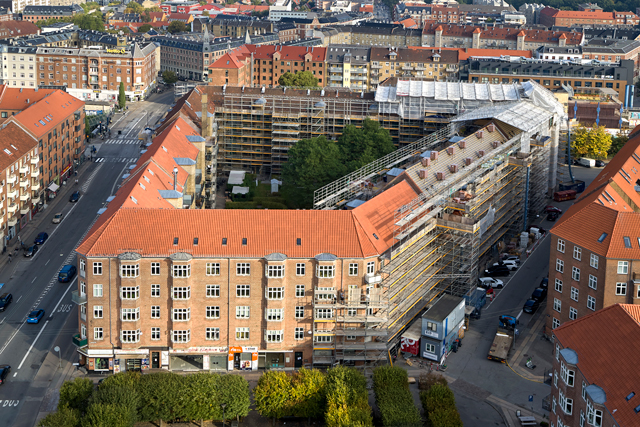 Tagrenovering af Toftegårdene i Valby